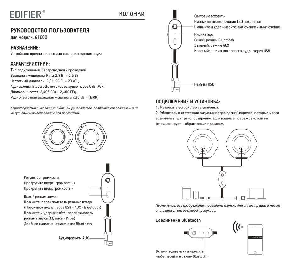 Колонки Edifier G1000