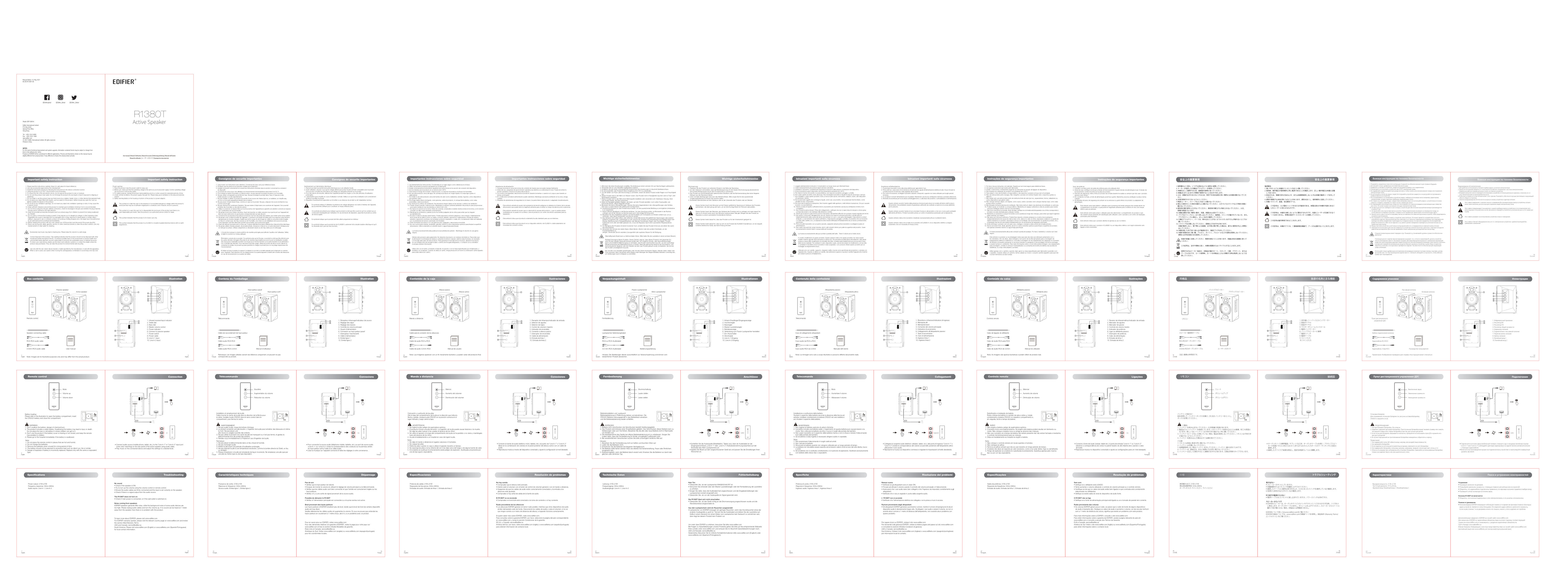 Колонки Edifier R1380T