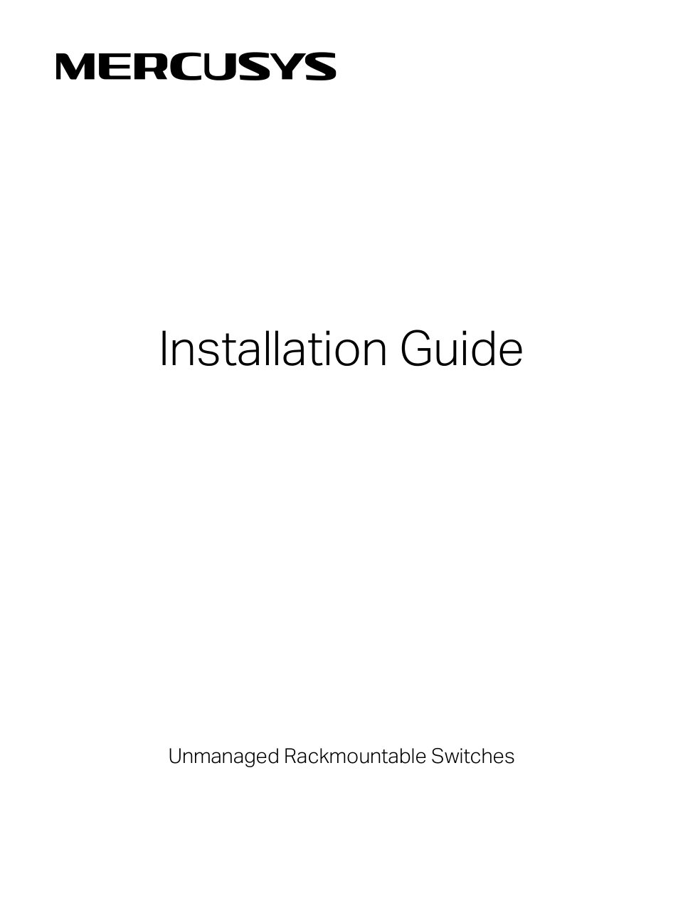 Коммутатор Mercusys MS118CP