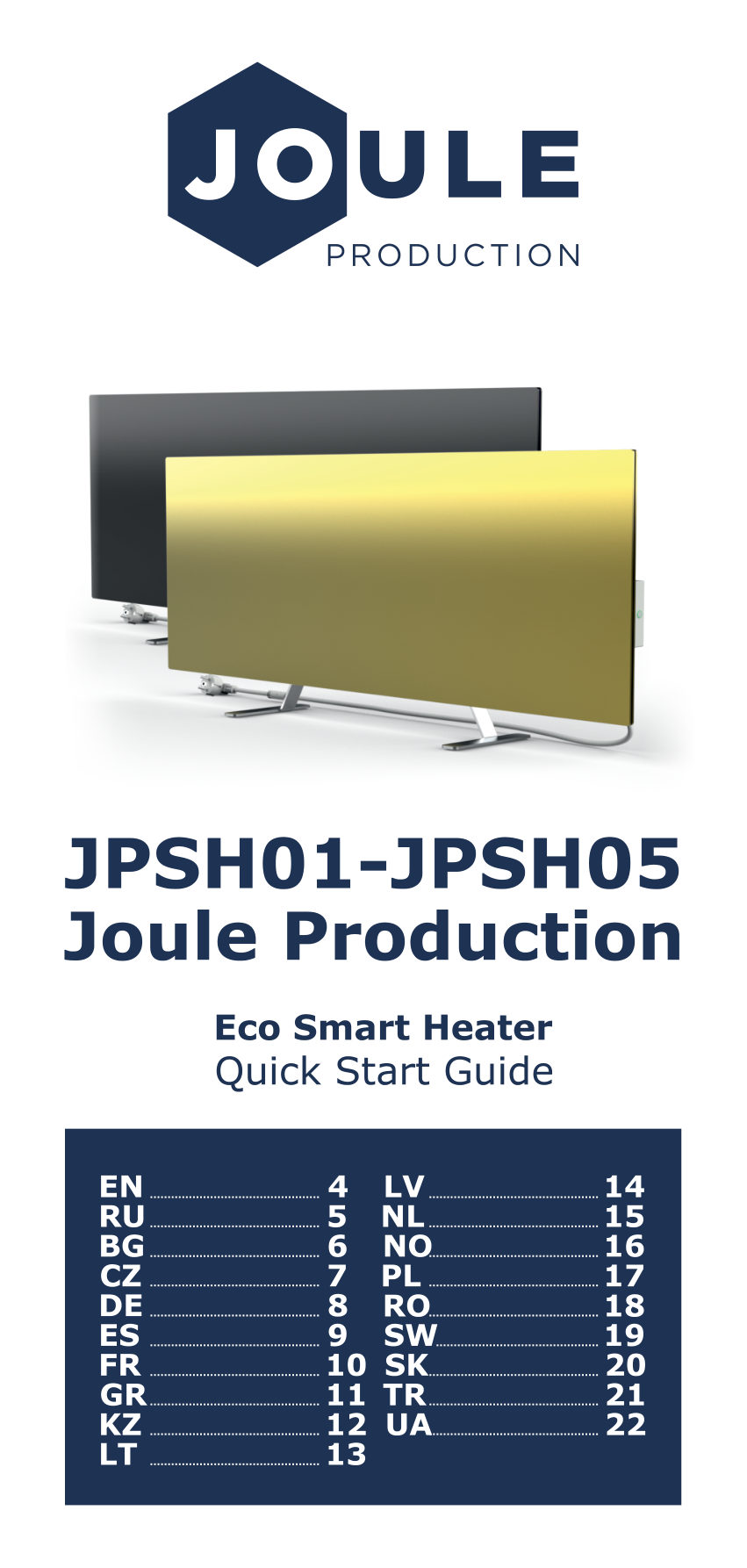 Конвективно-инфракрасный обогреватель Joule ECO SMART HEATER JPSH02