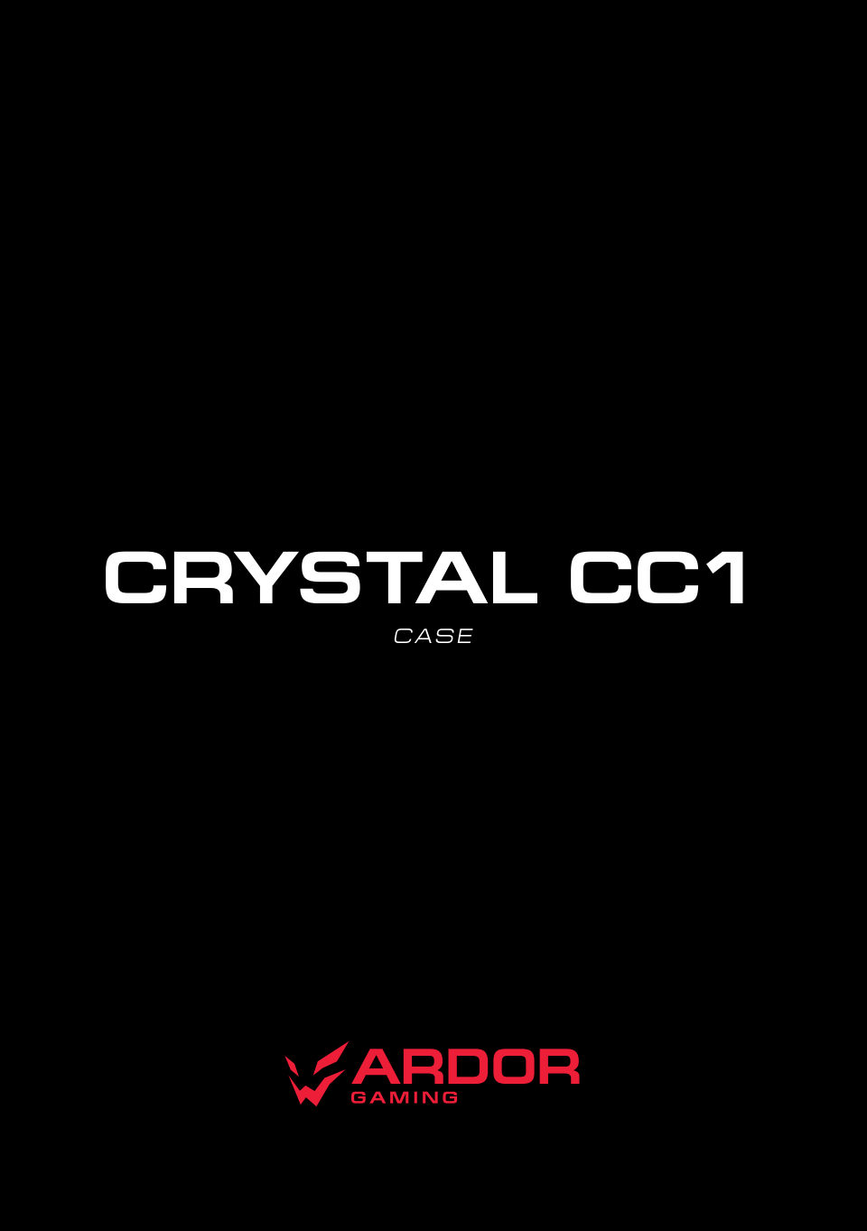 Корпус ARDOR GAMING Crystal CC1