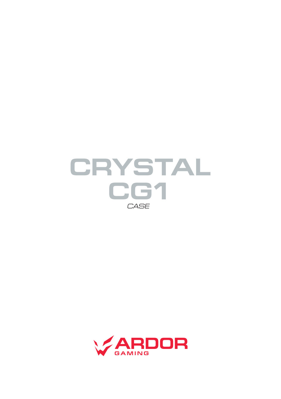 Корпус ARDOR GAMING Crystal CG1