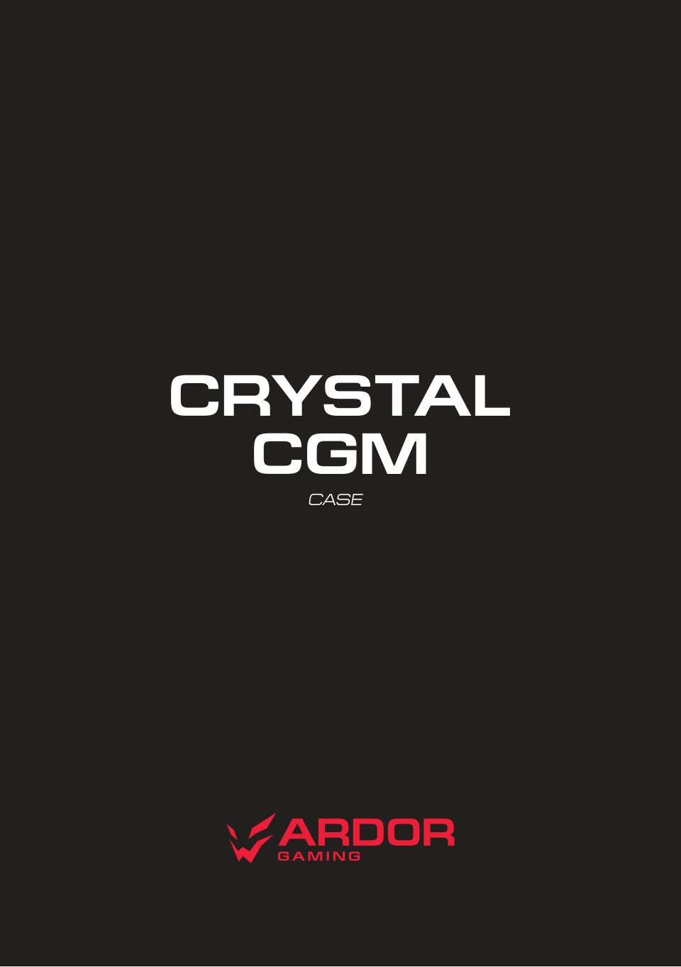 Корпус ARDOR GAMING Crystal CGM