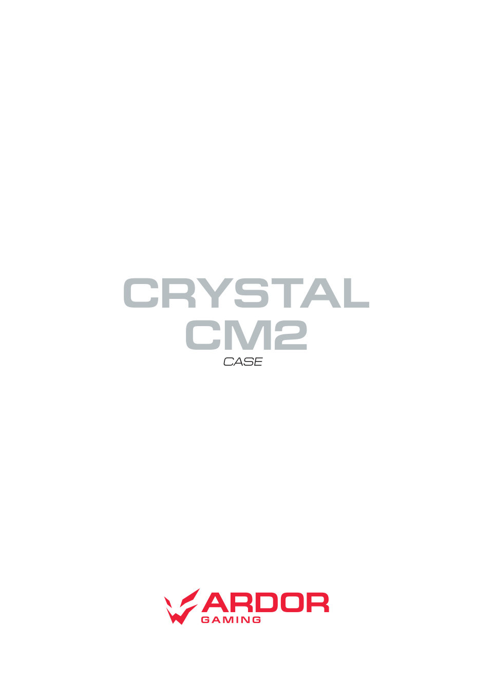 Корпус ARDOR GAMING Crystal CM2