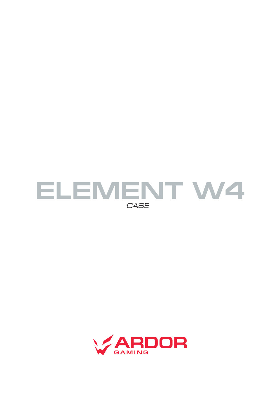 Корпус ARDOR GAMING Element W4