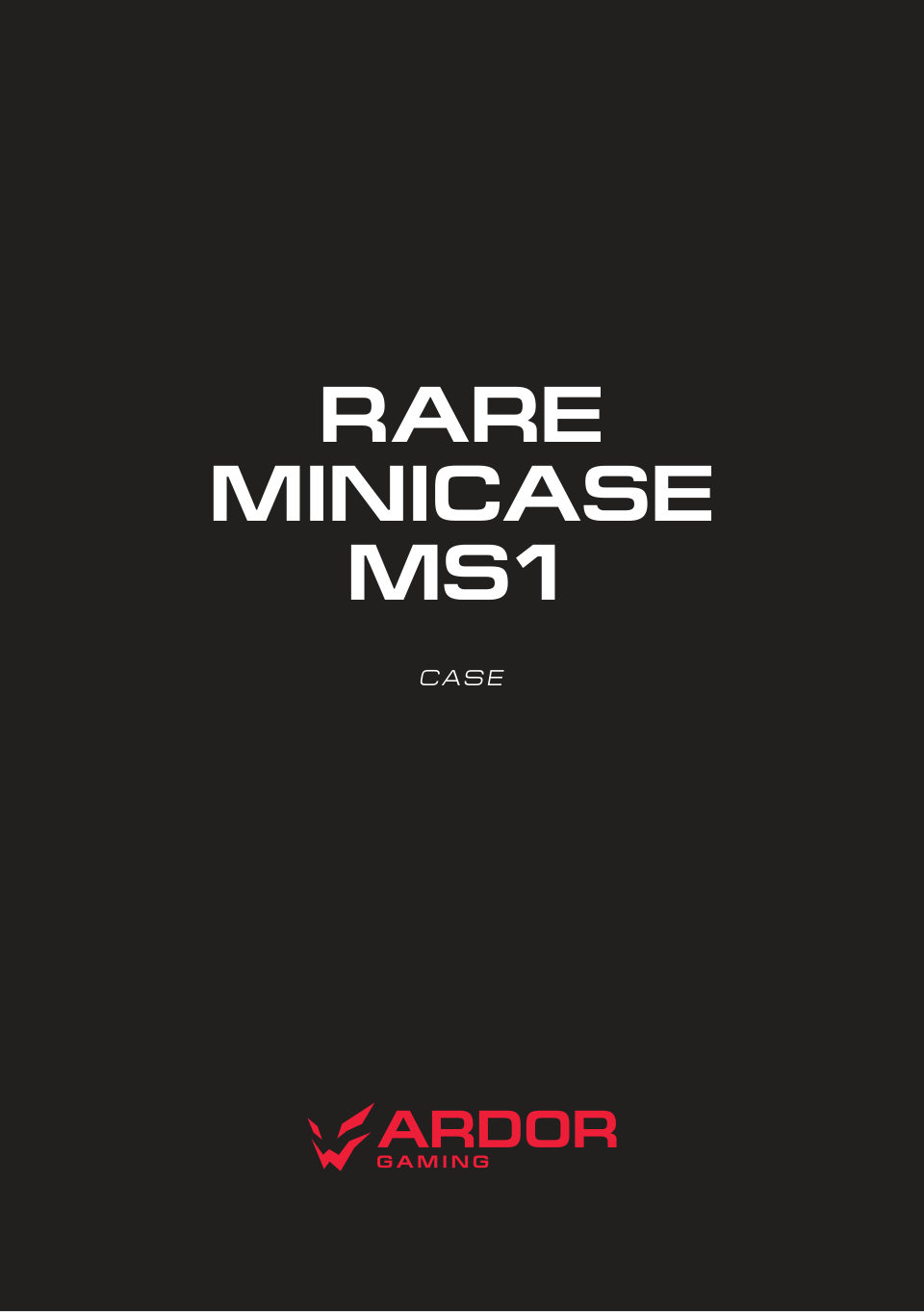 Корпус ARDOR GAMING Rare Minicase MS1