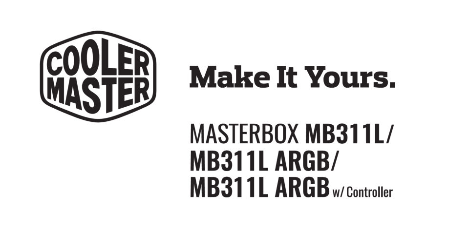Корпус Cooler Master MasterBox MB311L ARGB [MCB-B311L-KGNN-S02]