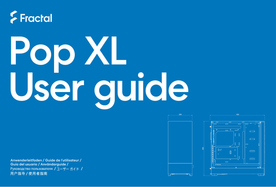 Корпус Fractal Design Pop XL Air RGB [FD-C-POR1X-01]