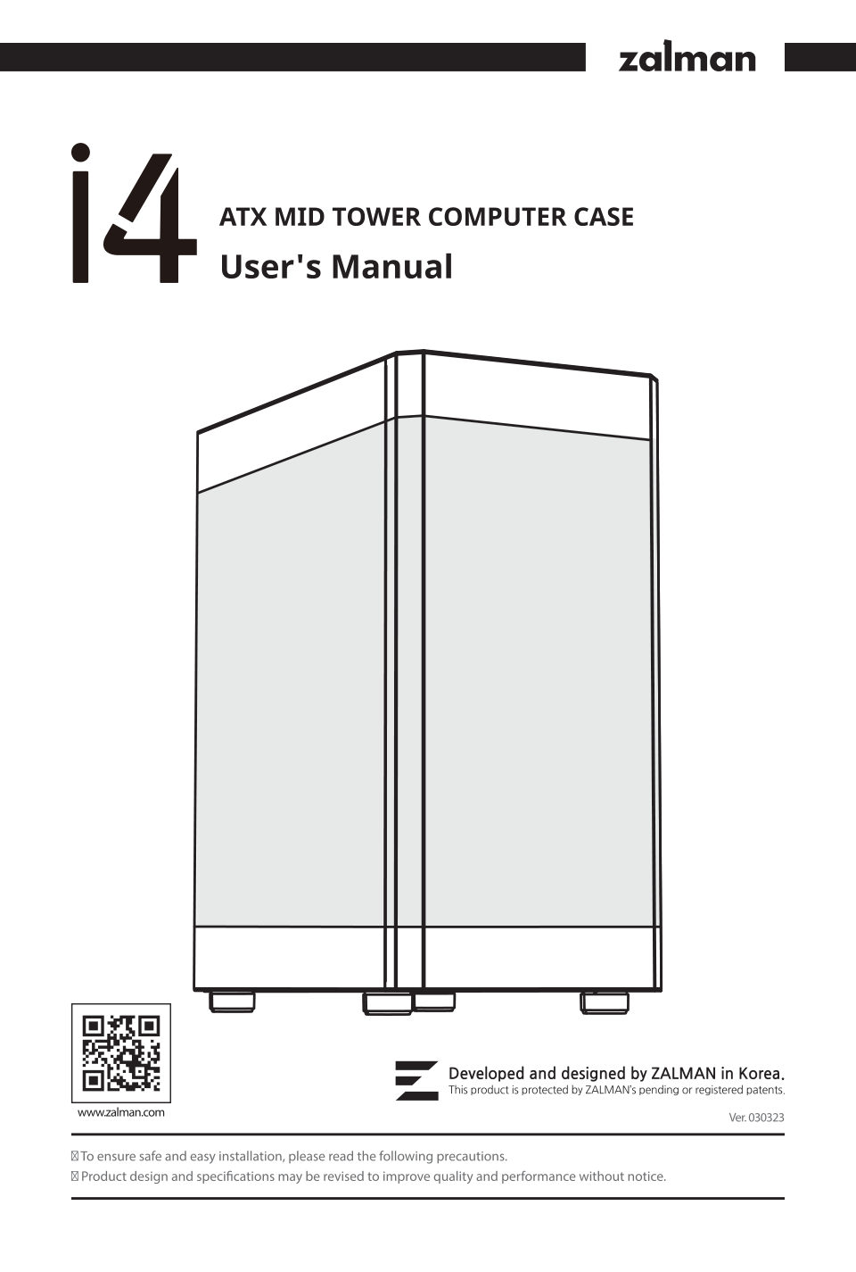 Корпус ZALMAN i4 [i4 BK]
