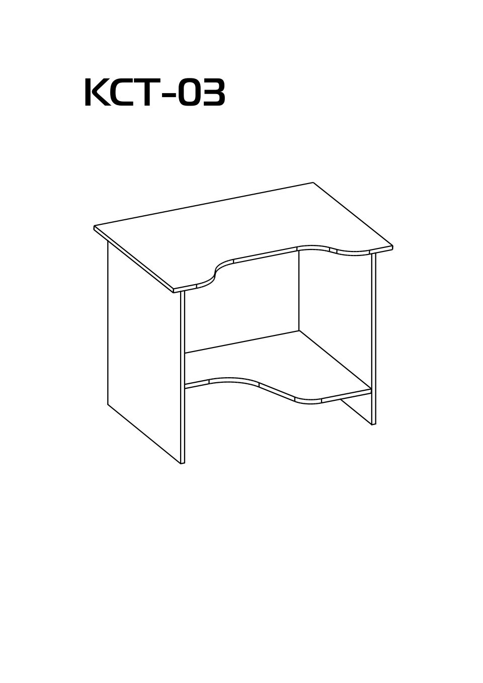 Стол компьютерный Сокол КСТ-03 черный/красный