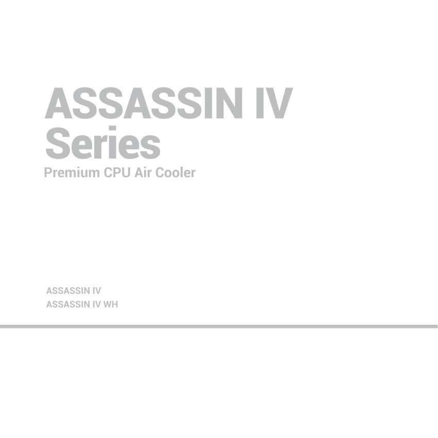 Кулер для процессора DEEPCOOL ASSASIN IV