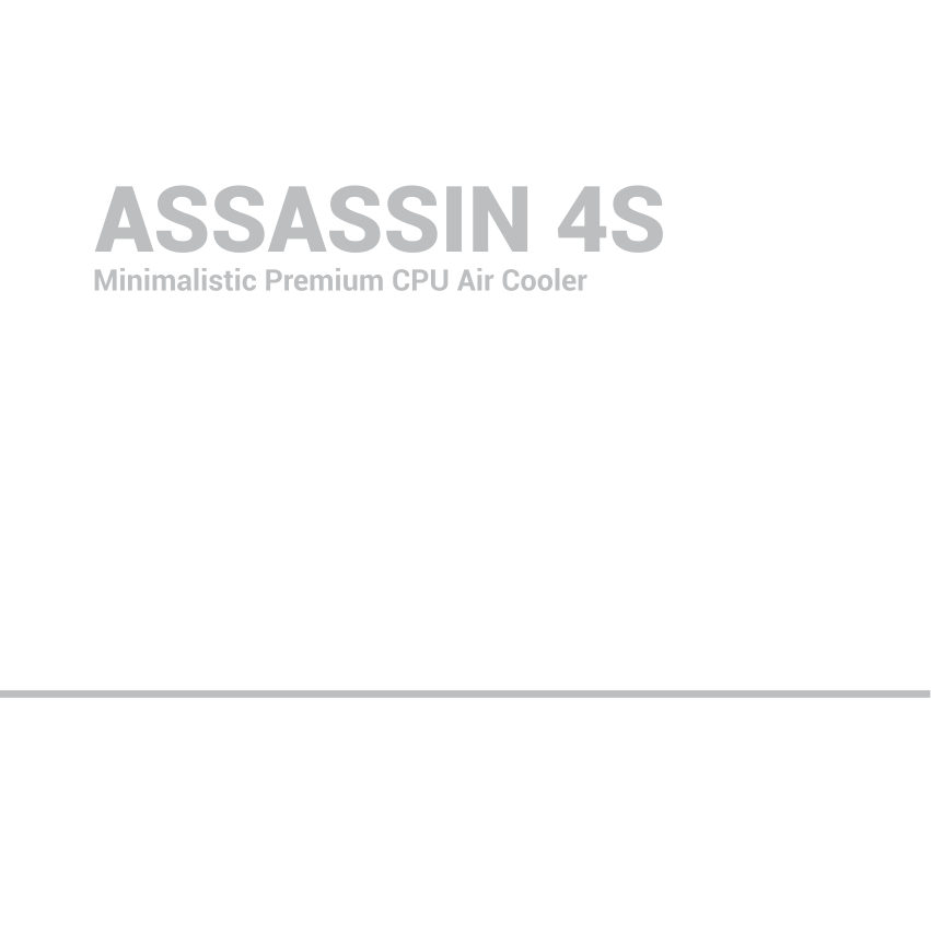 Кулер для процессора DEEPCOOL Assassin 4S WH [R-ASN4S-WHGPMN-G]