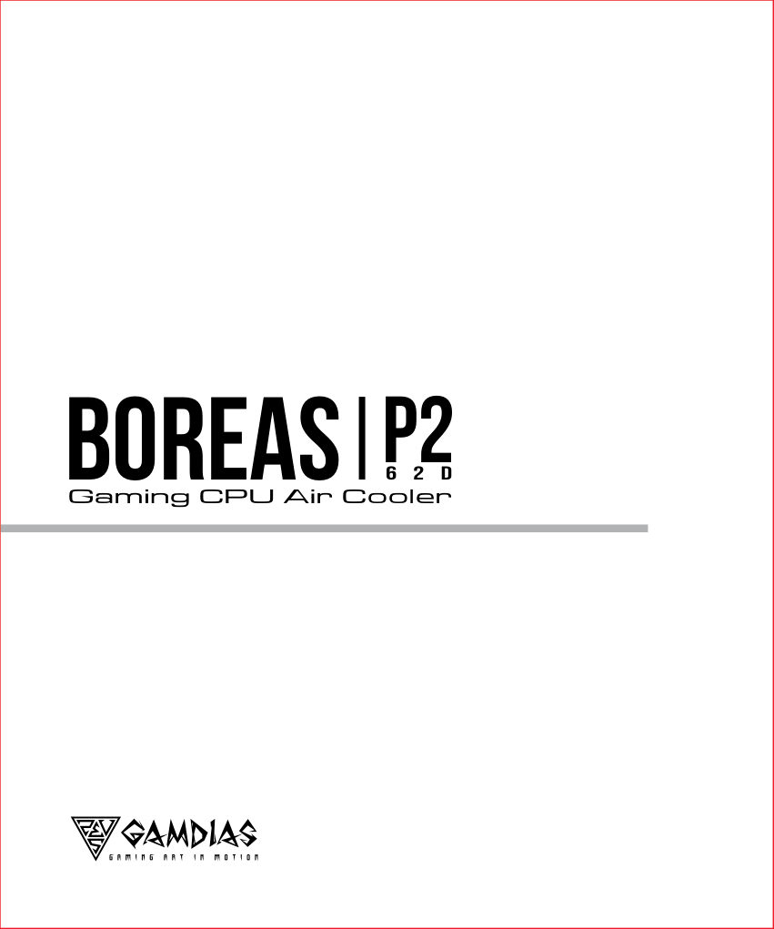 Кулер для процессора GAMDIAS BOREAS P2-62D [16352-03200-00000-G]