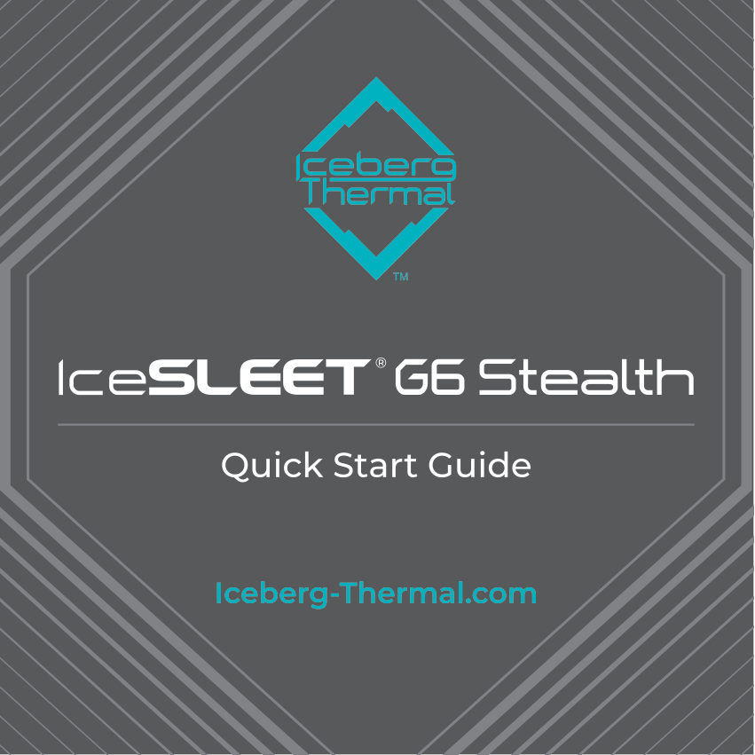 Кулер для процессора Iceberg Thermal IceSLEET G6 Stealth [IceSLEET_G6_Stealth]