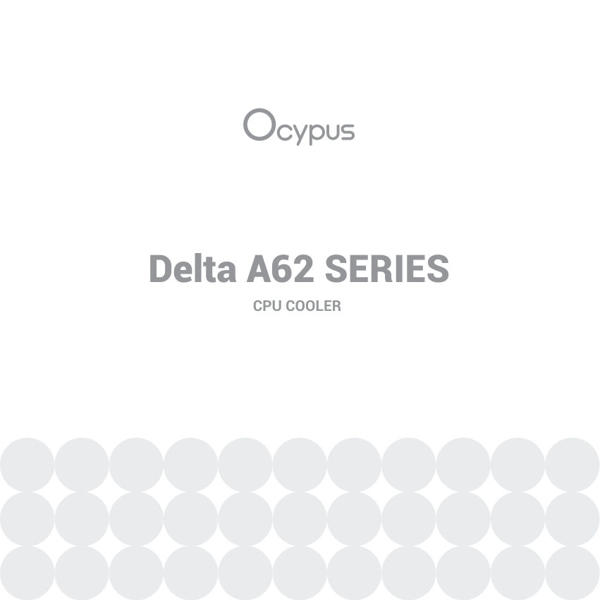 Кулер для процессора Ocypus Delta A62 BK ARGB [Delta-A62-BK2NAWN00X-GL]