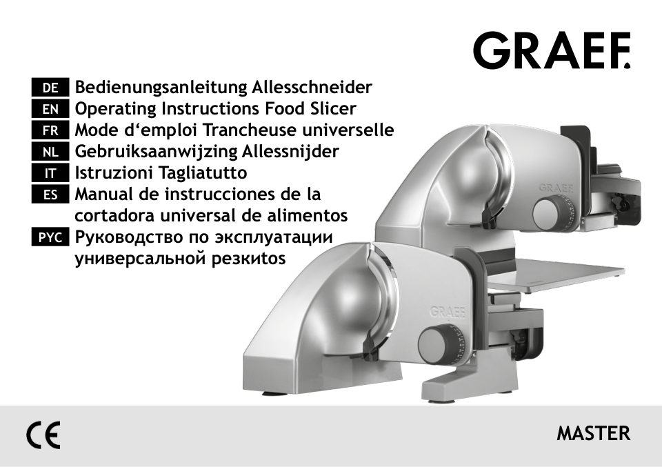Ломтерезка GRAEF Master M90