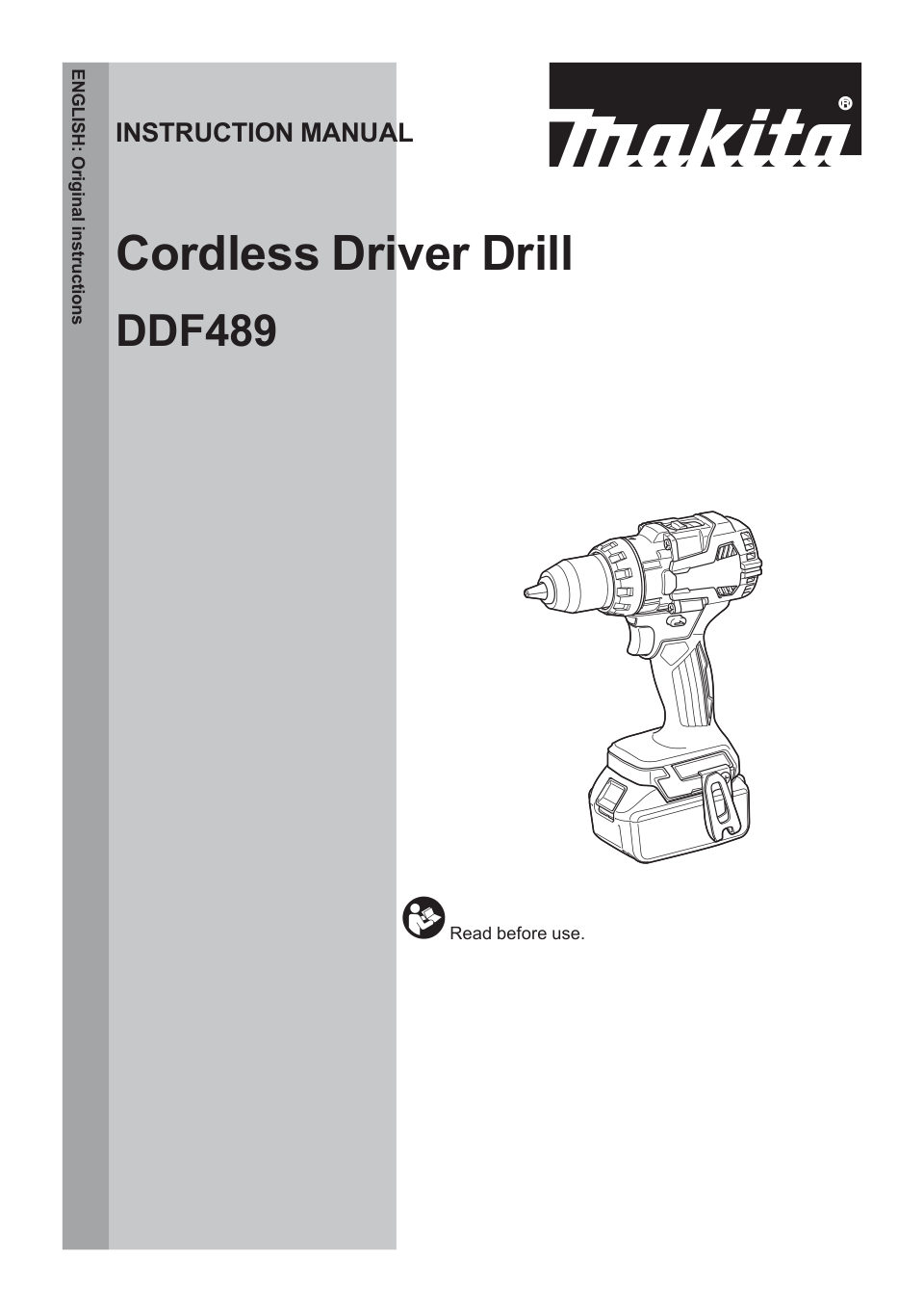 Makita DDF489Z LXT 18V