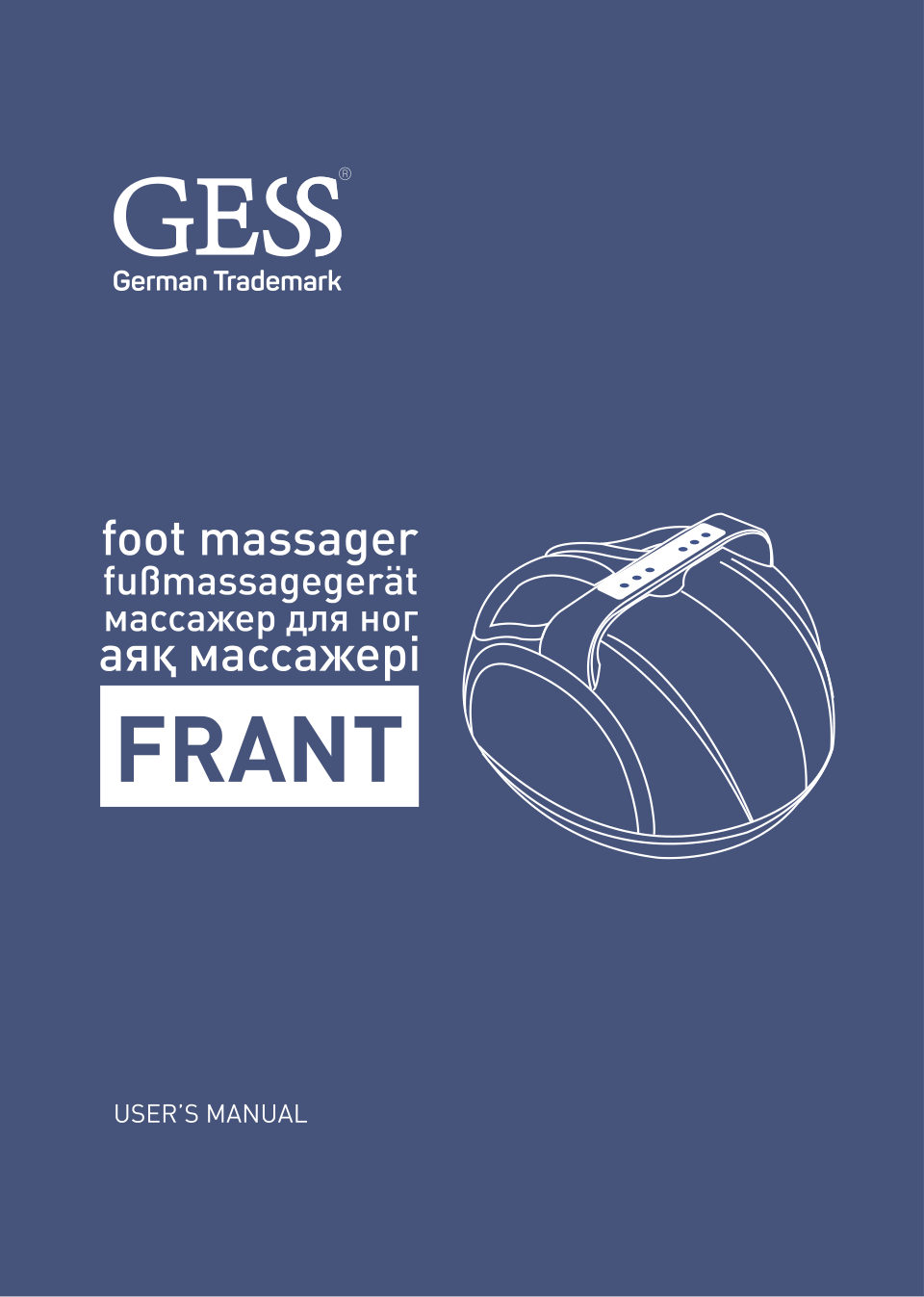 Массажер компрессионный Gess Frant
