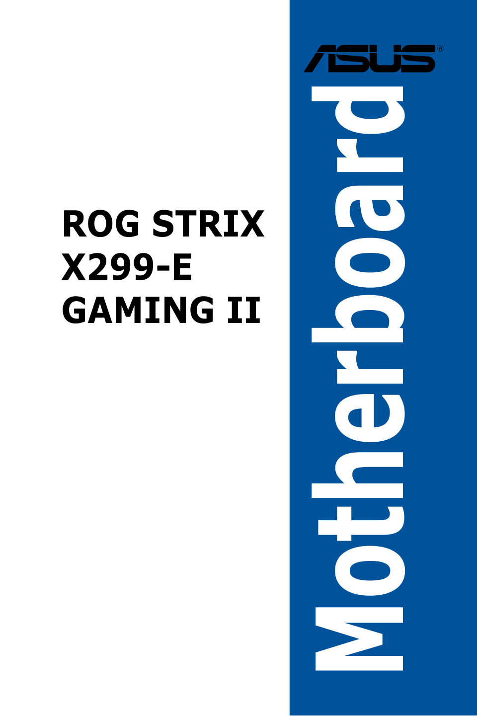 Материнская плата ASUS ROG STRIX X299-E GAMING II