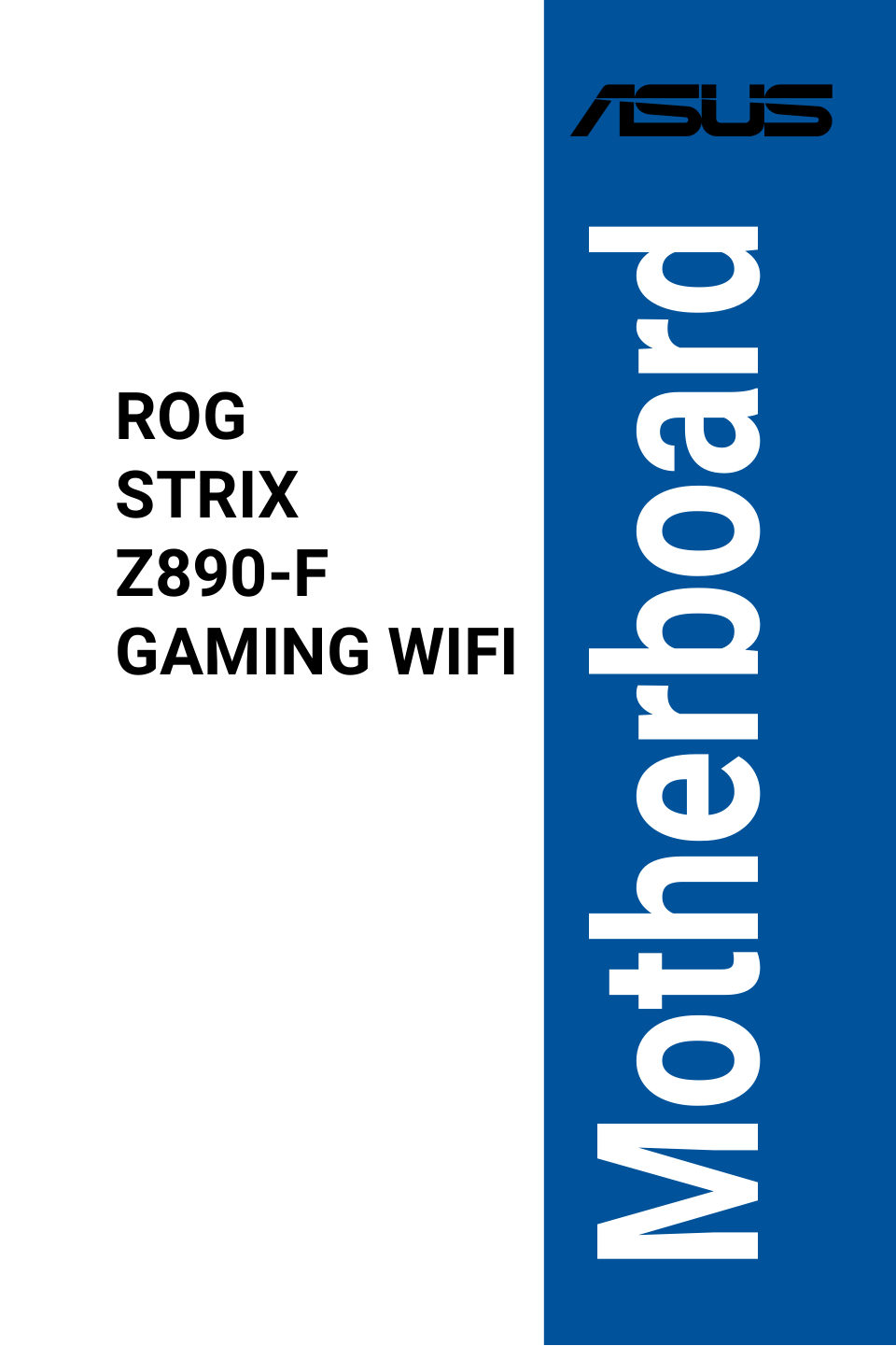 Материнская плата ASUS ROG STRIX Z890-F GAMING WIFI