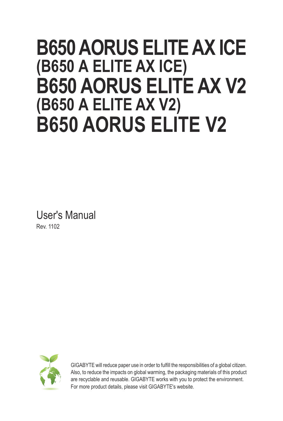 Материнская плата GIGABYTE B650 AORUS ELITE AX V2