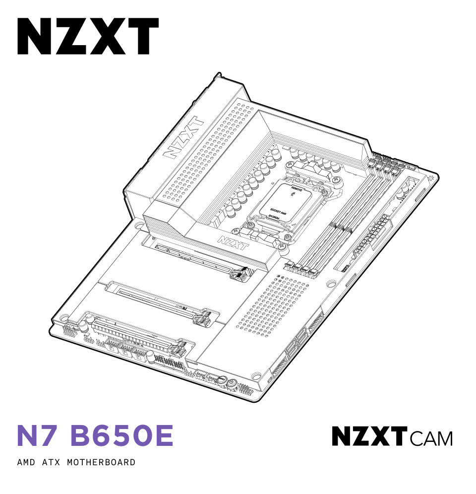 Материнская плата NZXT N7 B650E
