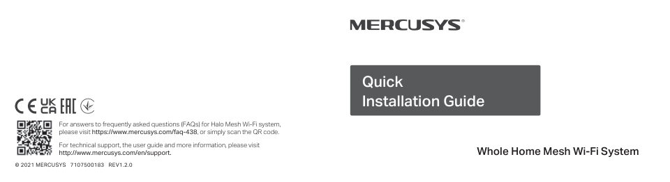 MESH-комплект Mercusys Halo H90X (2-pack)