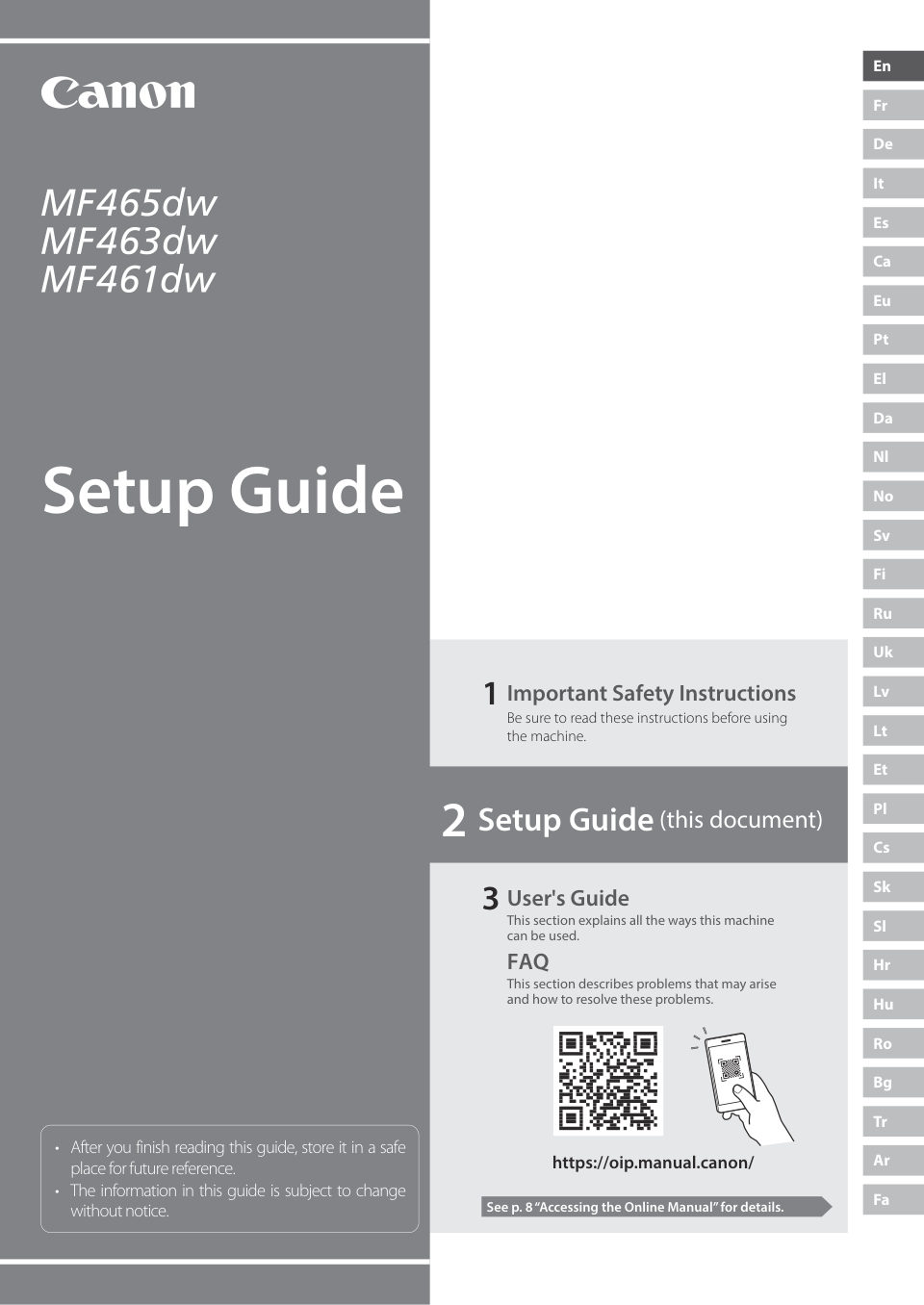 МФУ лазерное Canon MF461dw