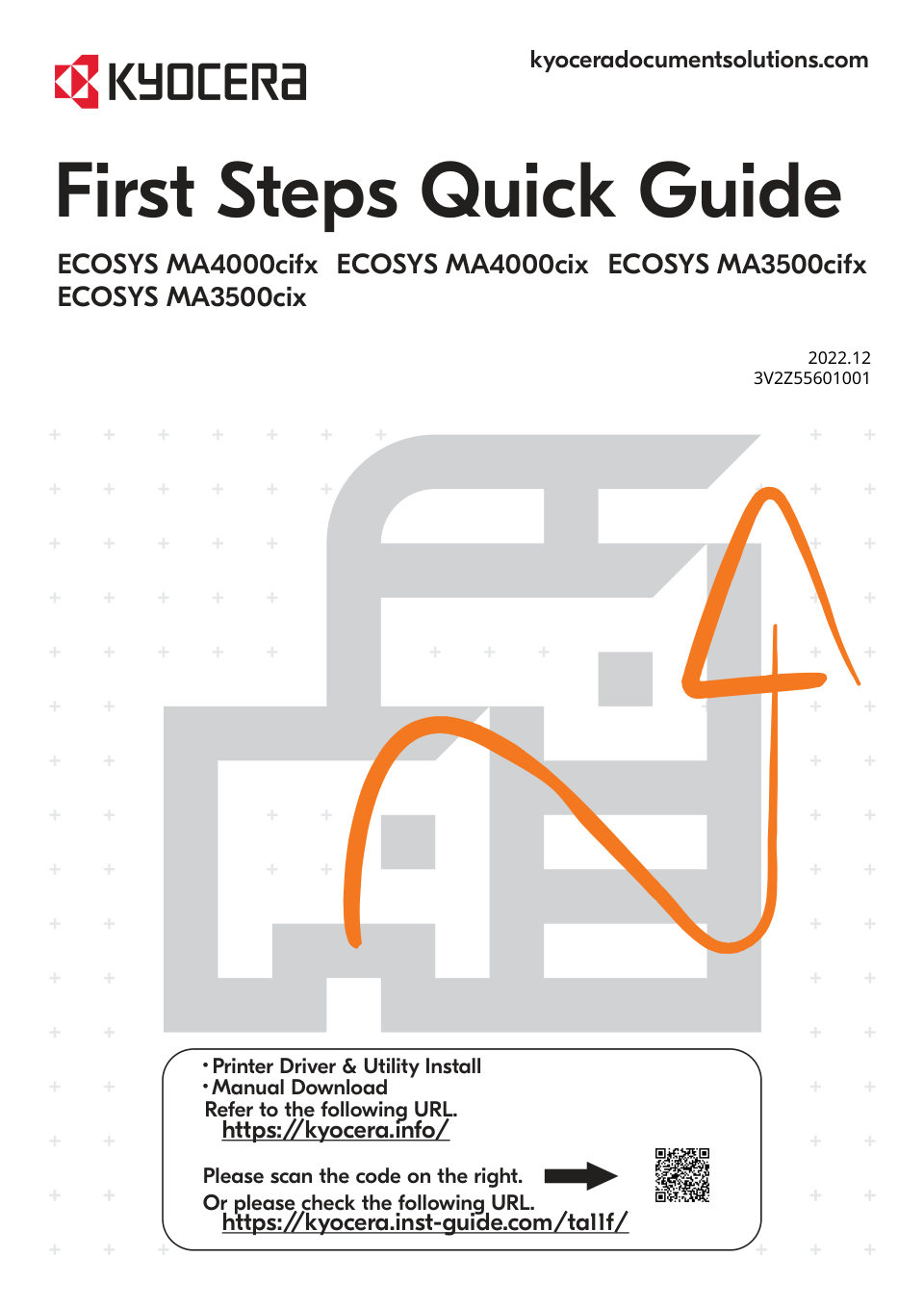 МФУ лазерное Kyocera MA4000cix