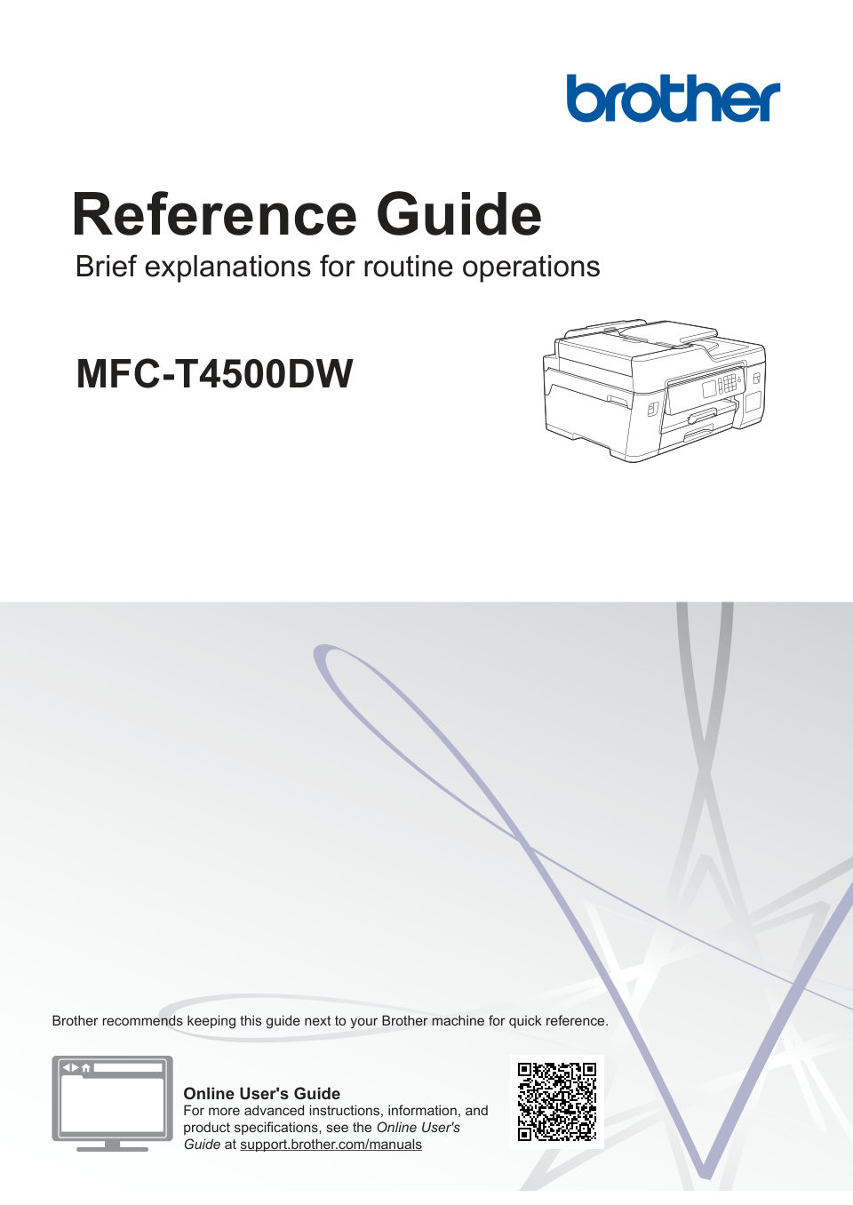 МФУ струйное Brother MFC-T4500DW