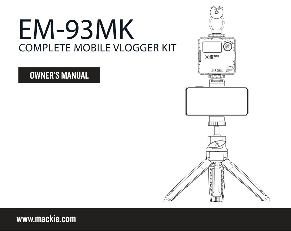 Микрофон MACKIE EM-93MK