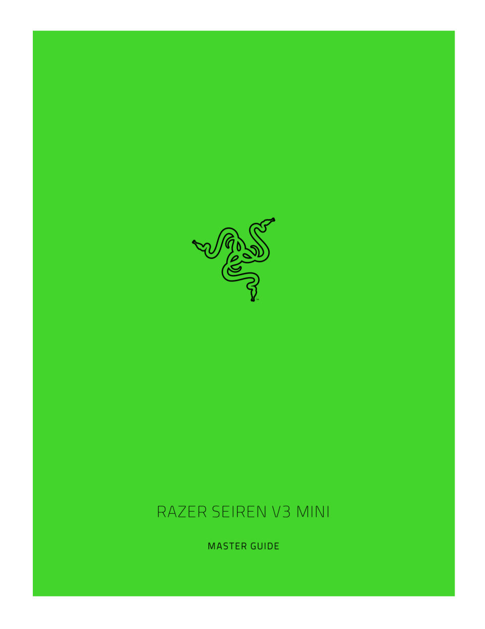 Микрофон Razer Seiren V3 Mini