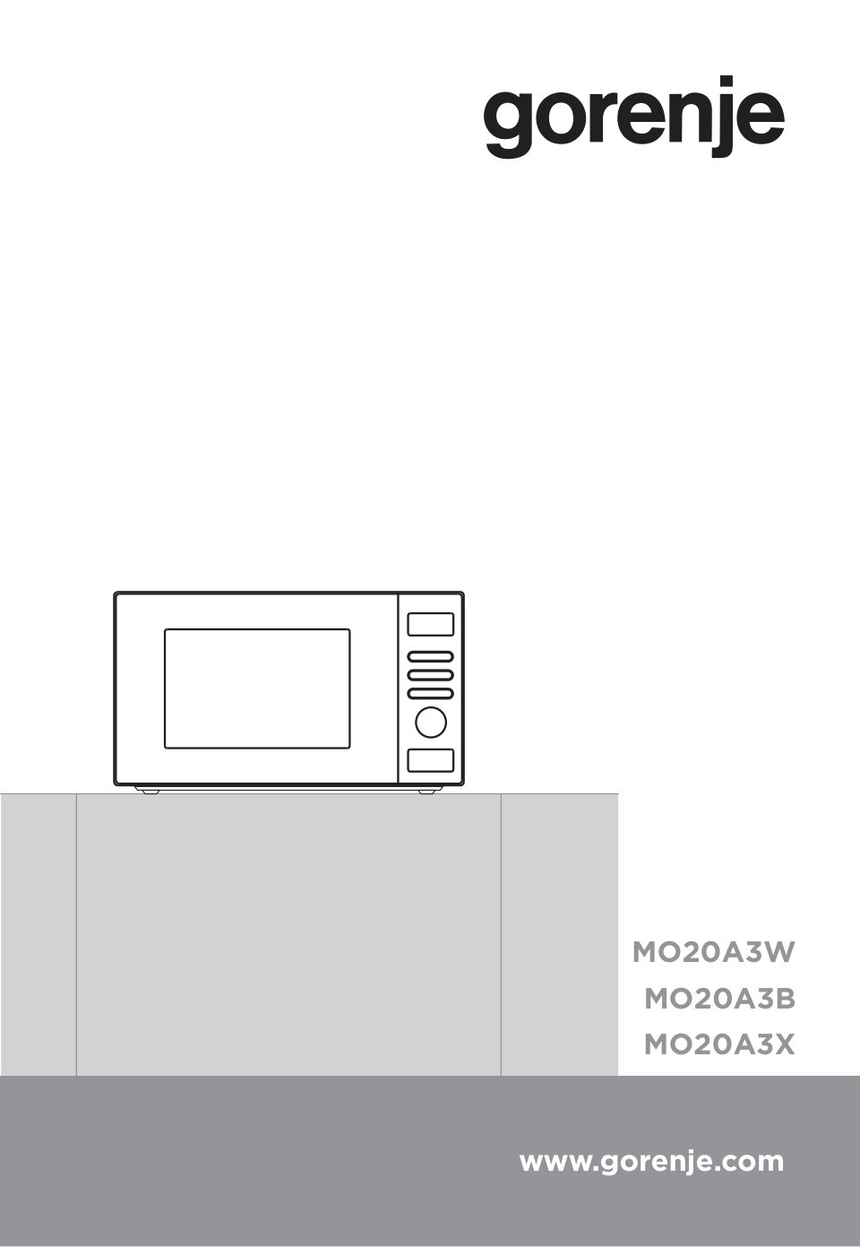 Микроволновая печь Gorenje MO20A3B
