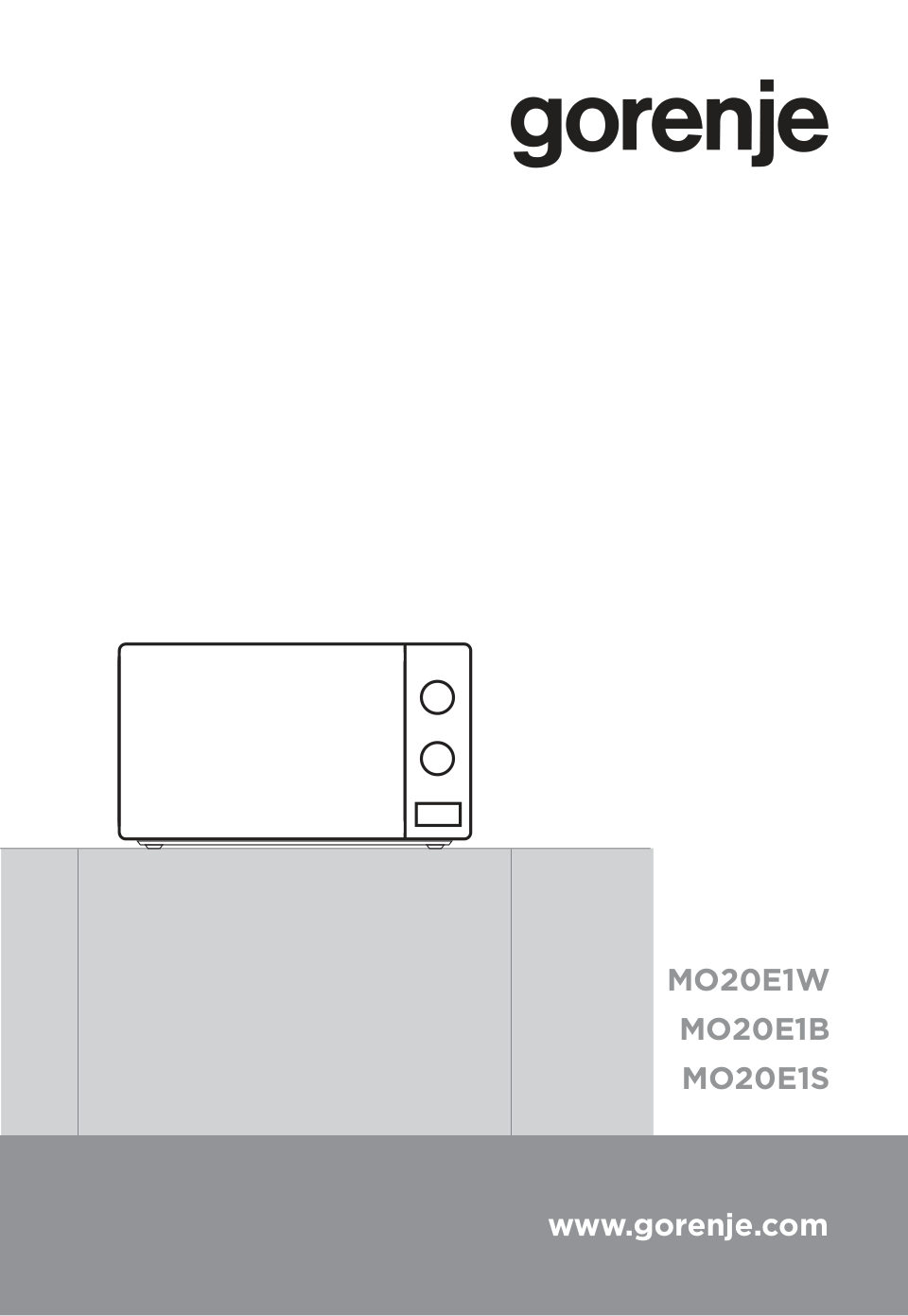 Микроволновая печь Gorenje MO20E1W