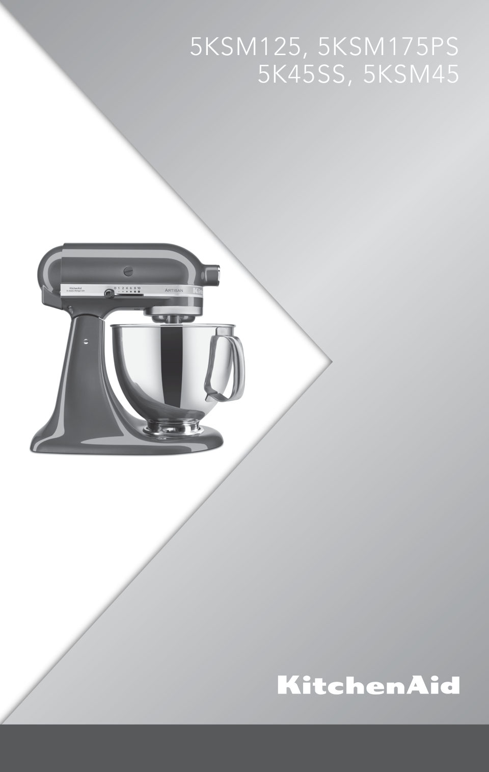 Миксер KitchenAid 5K45SSEWH
