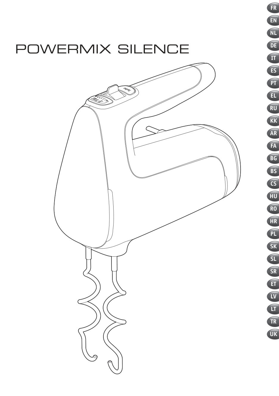 Moulinex Powermix Silence HM650E10