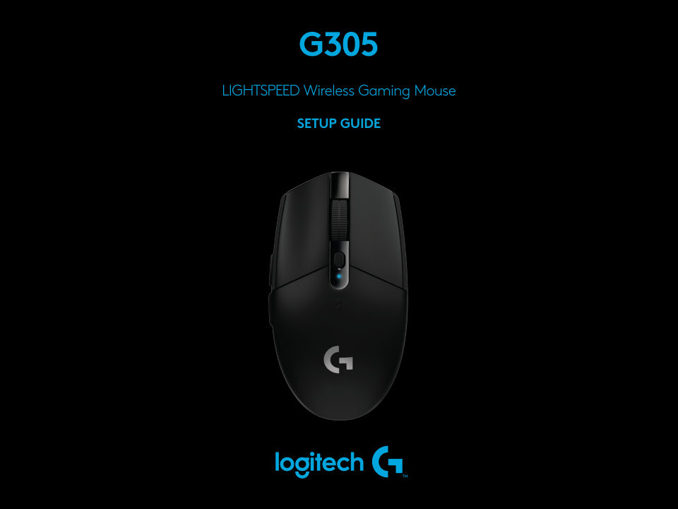 Мышь беспроводная Logitech G305 LIGHTSPEED [910-006014]