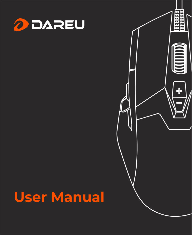 Мышь проводная Dareu EM945X [EM945XBlack]