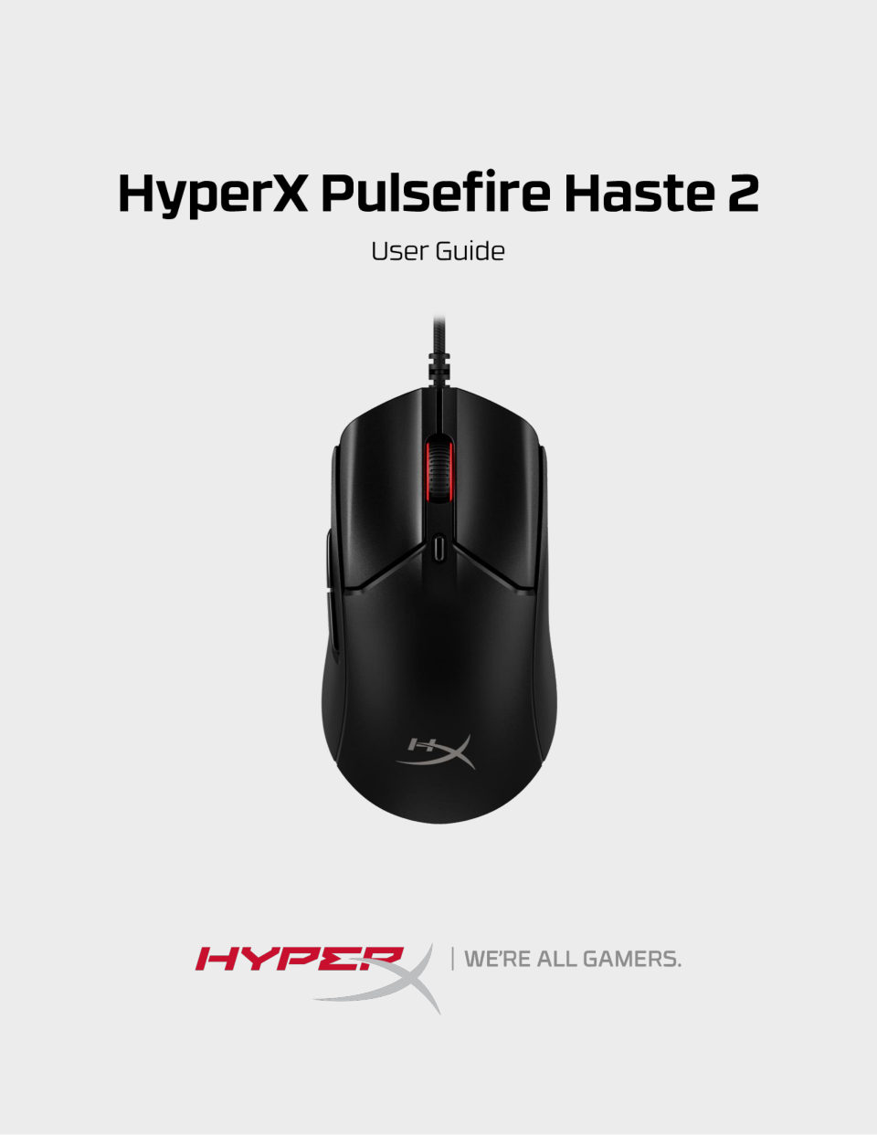 Мышь проводная HyperX Pulsefire Haste 2 [6N0A7AA]