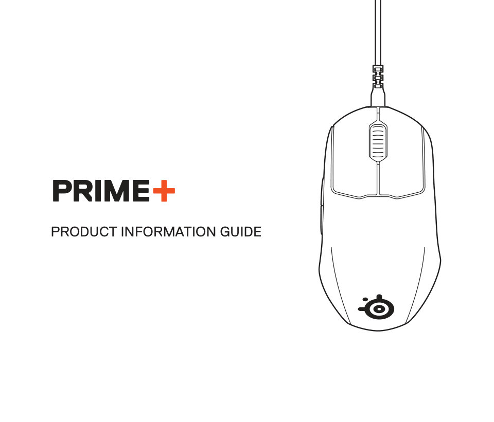 Мышь проводная SteelSeries Prime+ [62490]