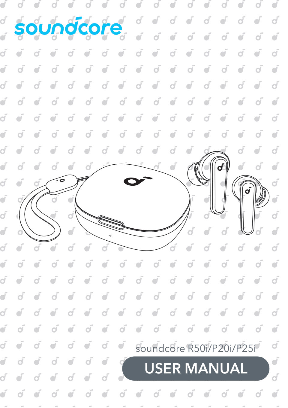 Наушники TWS Anker Soundcore R50i синий 2023