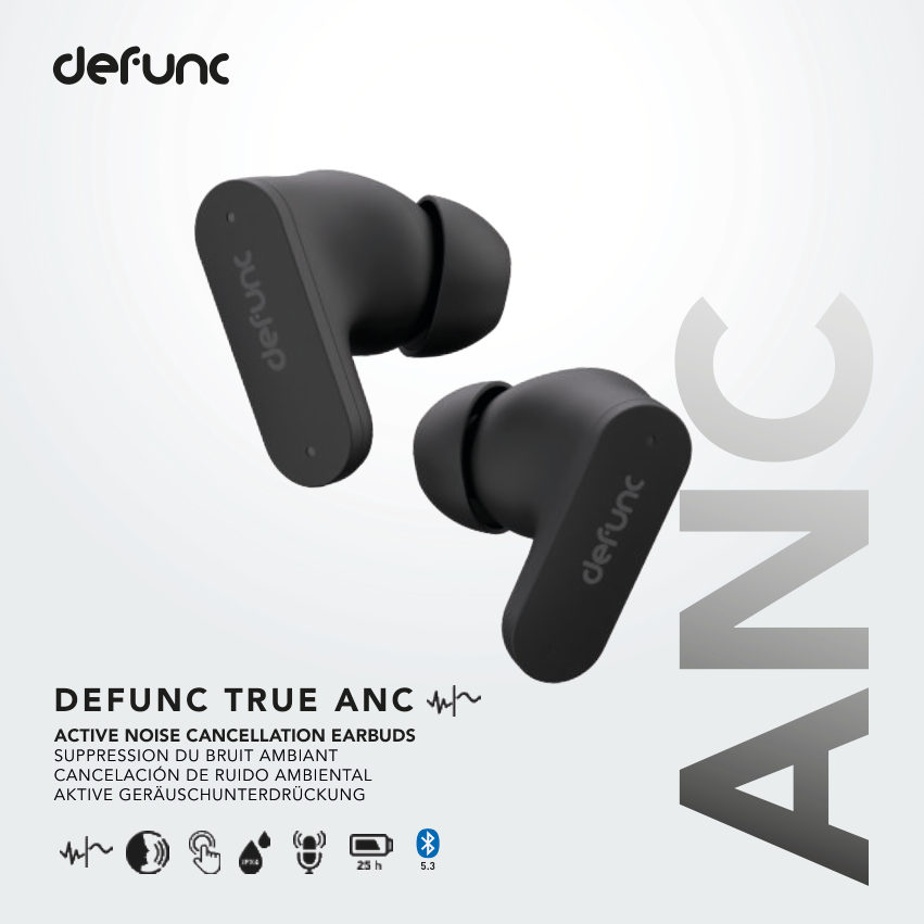 Наушники TWS Defunc True ANC розовый 2023