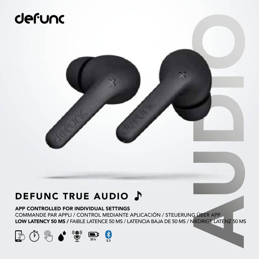 Наушники TWS Defunc True Audio зеленый 2022