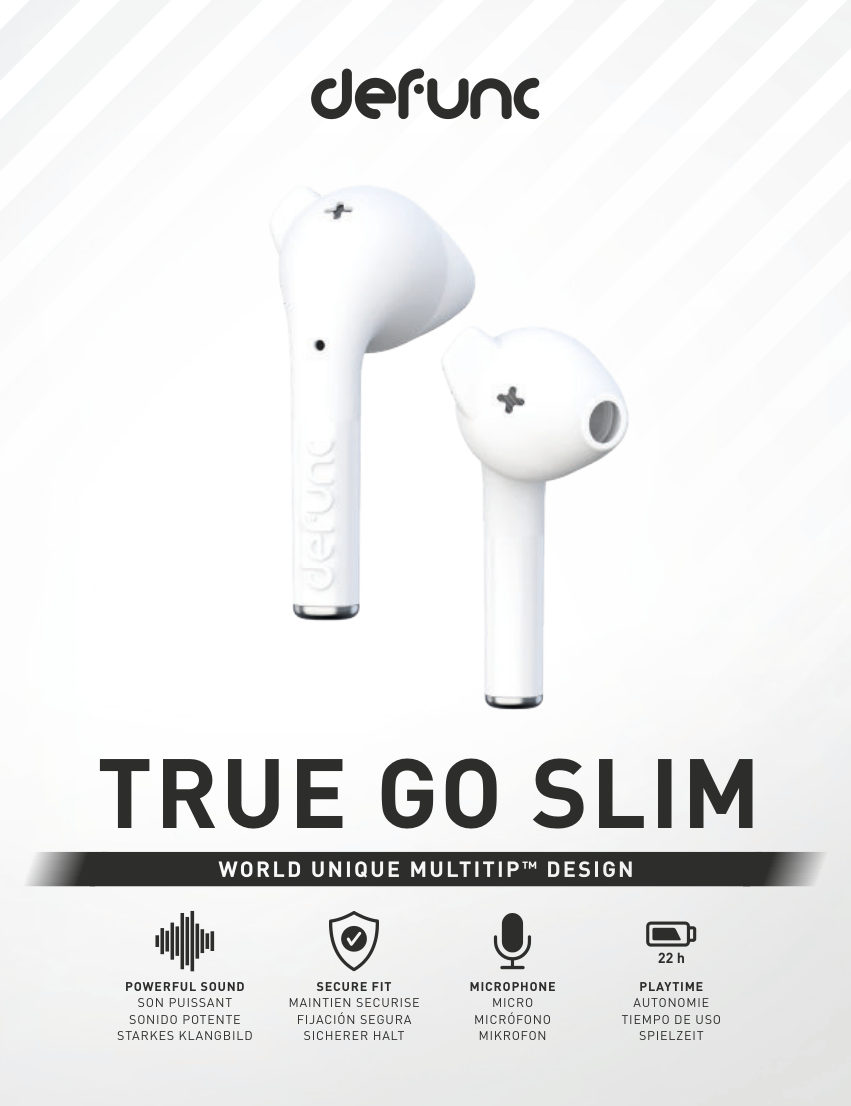 Наушники TWS Defunc True Go Slim зеленый 2021
