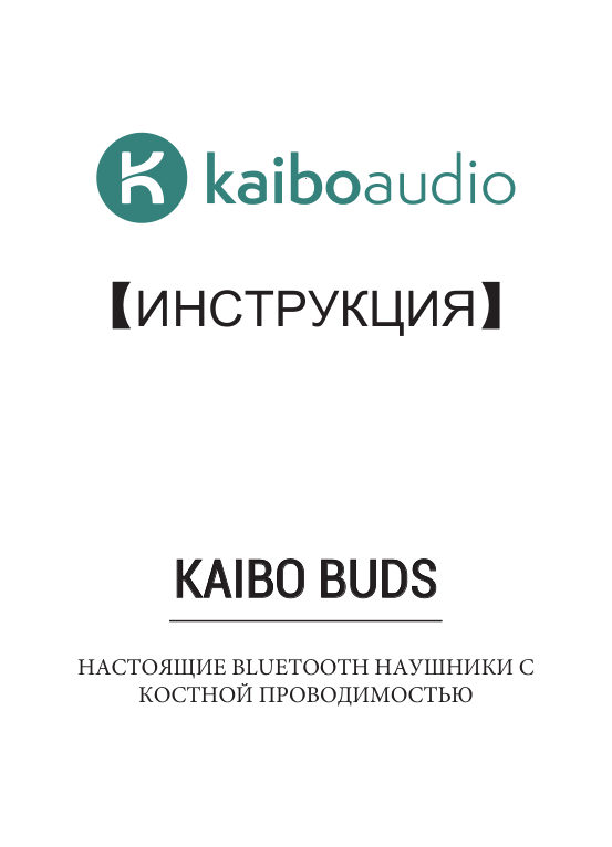Наушники TWS KAIBOAUDIO BUDS белый 2022