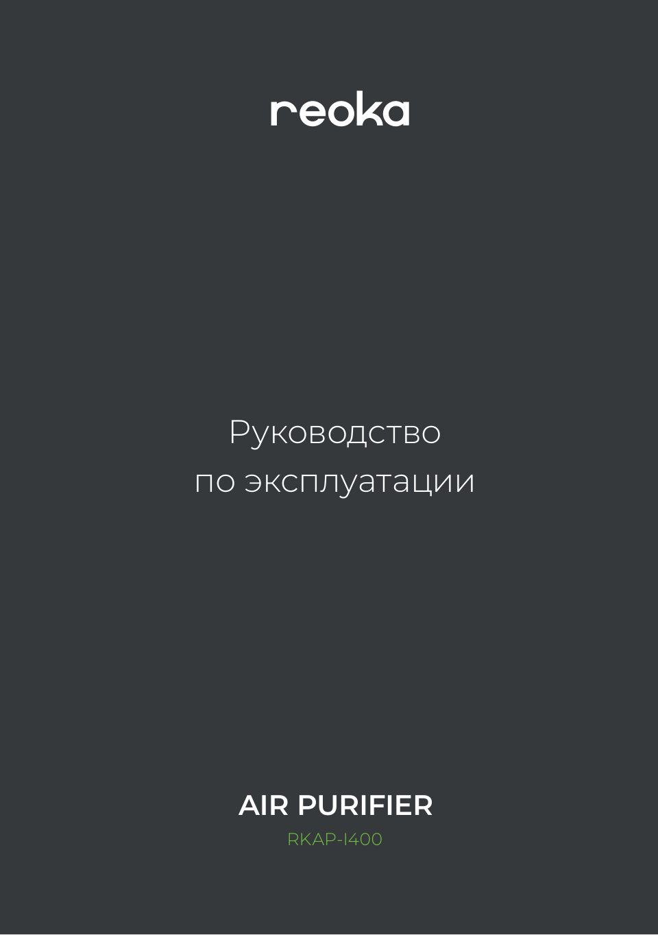 Очиститель воздуха Reoka RKAP-I400