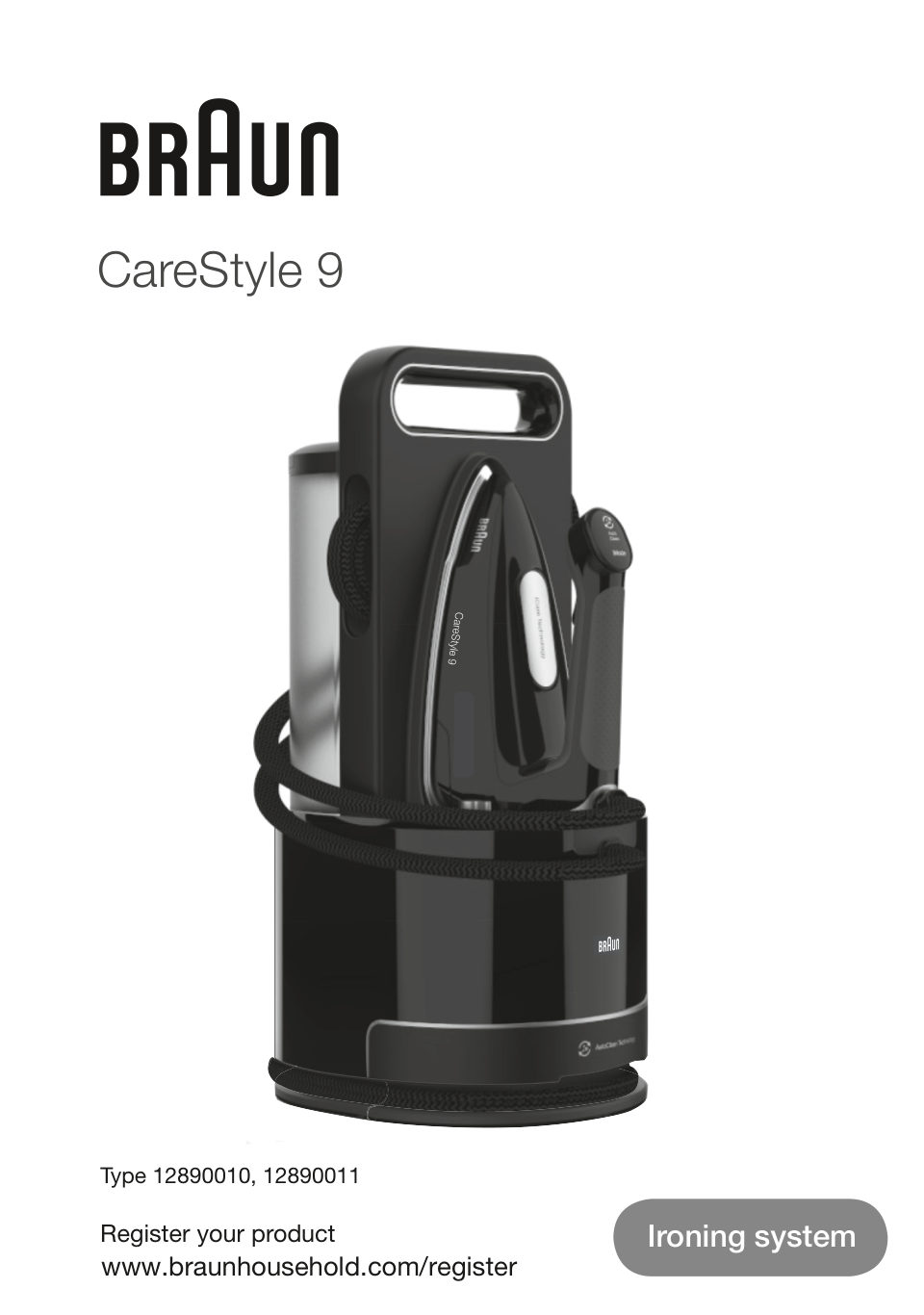 Парогенератор Braun CareStyle 9 IS9090BK