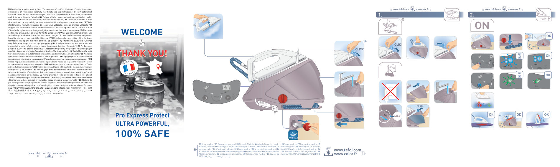 Парогенератор Tefal Pro Express Protect GV9220E0