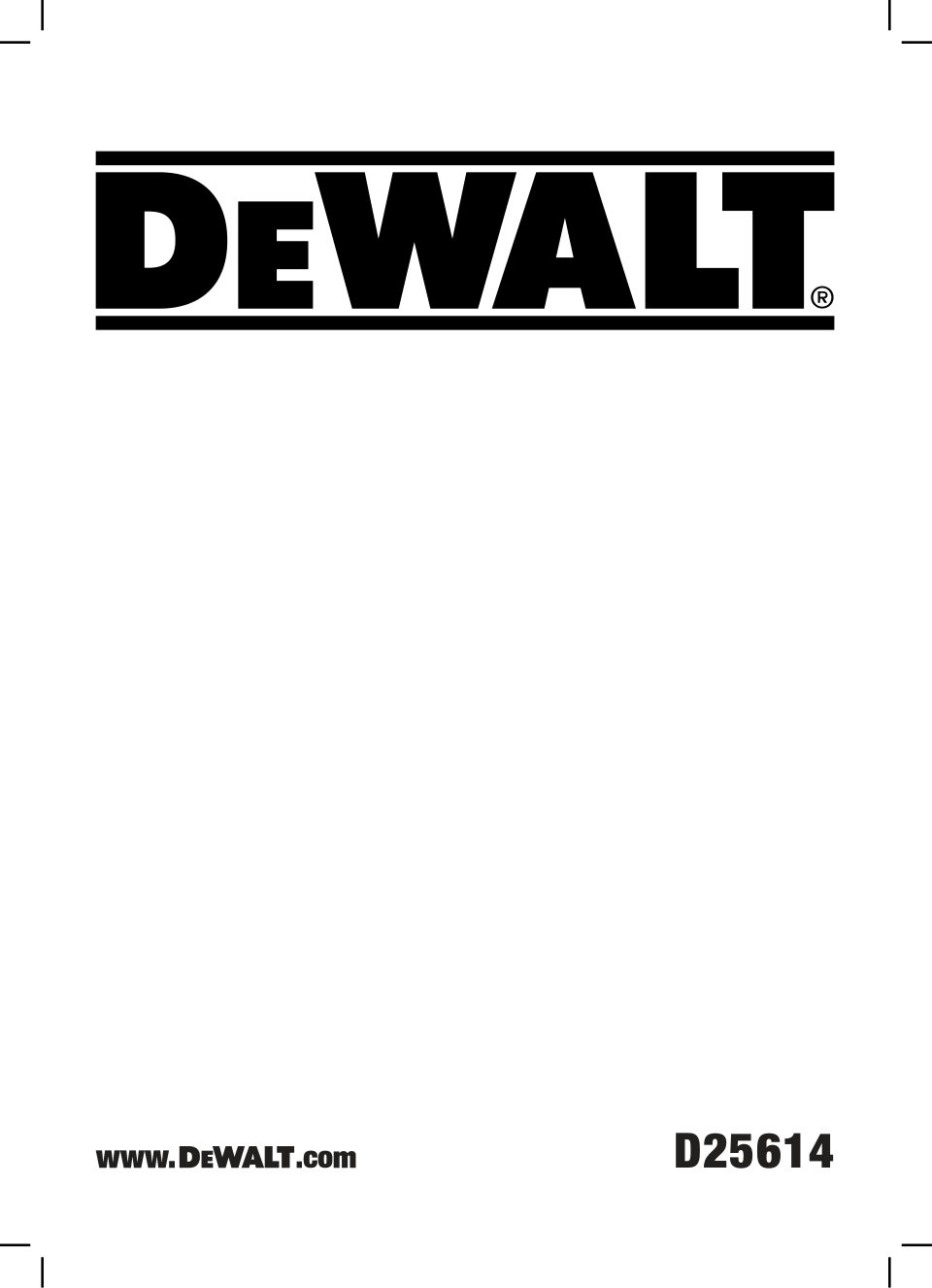Перфоратор DeWalt D25614K