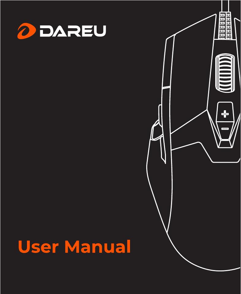 Мышь проводная Dareu EM945X [EM945XBlack]